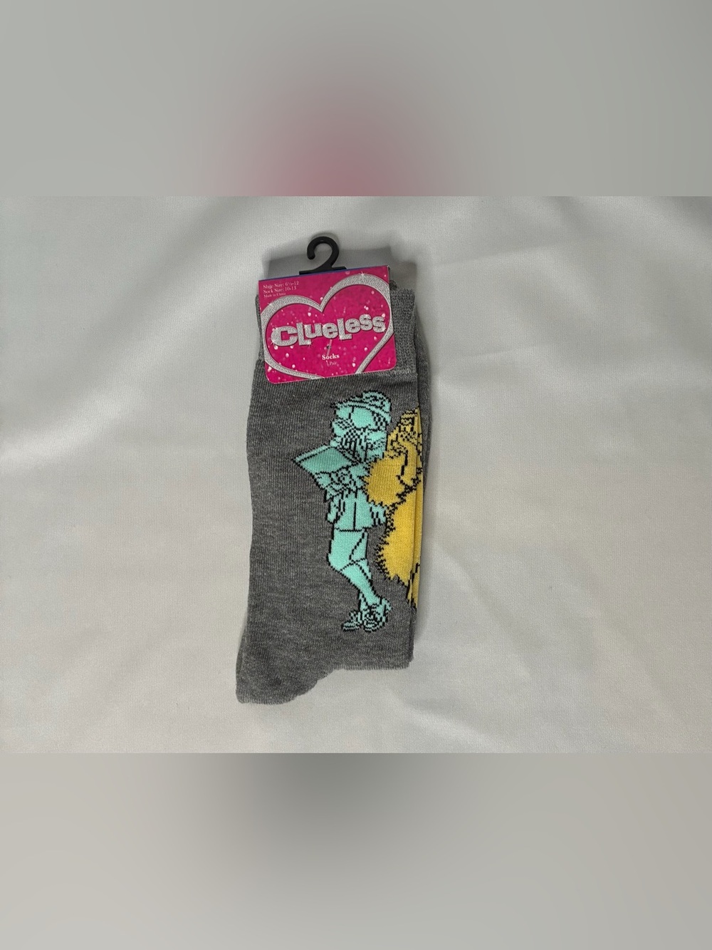 Fun Novelty Socks Featuring Clueless